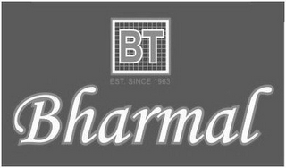 BT BHARMAL EST. SINCE 1963 logo