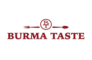 BT BURMA TASTE logo