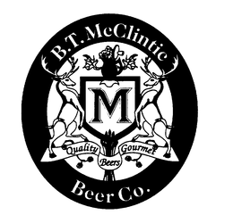 B.T. MCCLINTIC BREWING CO. QUALITY GOURMET BEERS logo