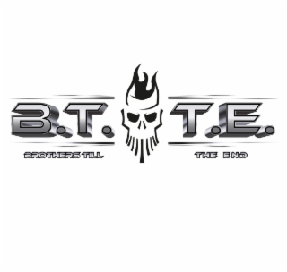 B.T. T.E. BROTHERS TILL THE END logo