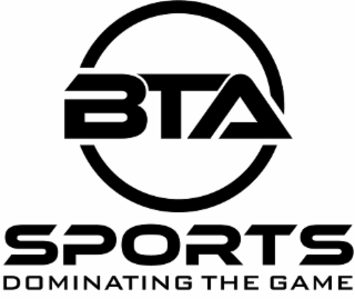 BTA SPORTS DOMINATING THE GAME logo