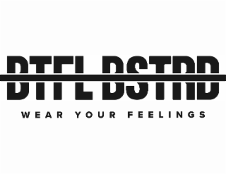 BTFL BSTRD WEAR YOUR FEELINGS logo