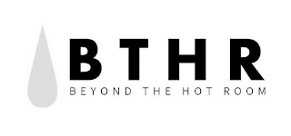 BTHR BEYOND THE HOT ROOM logo