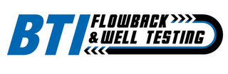 BTI FLOWBACK & WELL TESTING logo