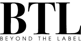 BTL BEYOND THE LABEL logo
