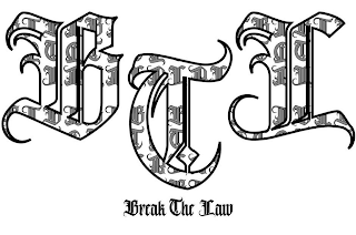 BTL BREAK THE LAW logo