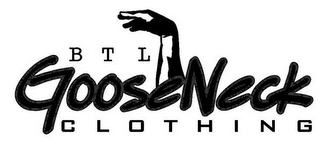 BTL GOOSENECK CLOTHING logo