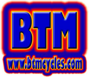 BTM WWW.BTMCYCLES.COM logo