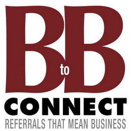 BTOB CONNECT REFERRALS THAT MEAN BUSINESS logo