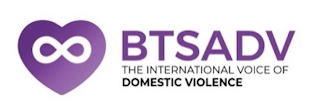BTSADV THE INTERNATIONAL VOICE OF DOMESTIC VIOLENCE logo