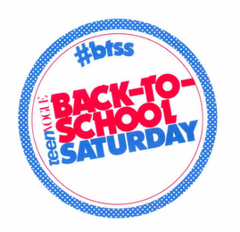 #BTSS TEEN VOGUE BACK-TO-SCHOOL SATURDAY TEEN VOGUE logo