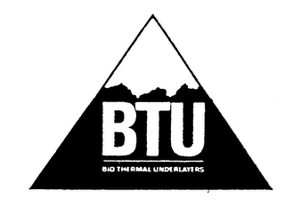 BTU BIO THERMAL UNDERLAYERS logo