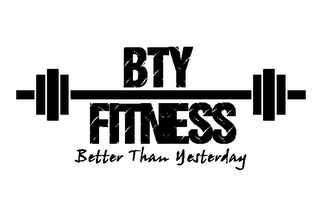 BTY FITNESS BETTER THAN YESTERDAY logo