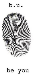 B.U. BE YOU logo