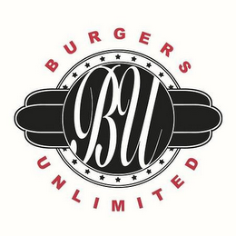 BU BURGERS UNLIMITED logo