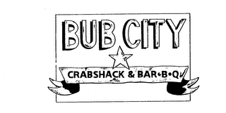 BUB CITY CRABSHACK & BAR-B-Q logo