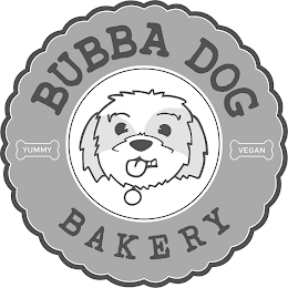 BUBBA DOG BAKERY YUMMY VEGAN logo