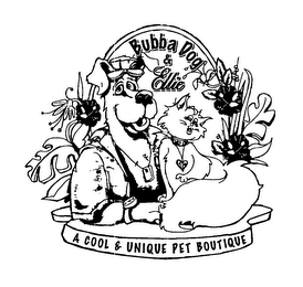 BUBBA DOG & ELLIE A COOL & UNIQUE PET BOUTIQUE logo