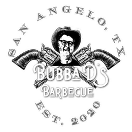 BUBBA D'S BARBECUE SAN ANGELO, TX EST. 2020 logo