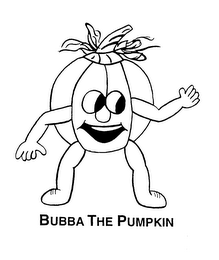 BUBBA THE PUMPKIN logo