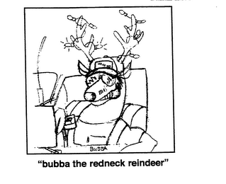 BUBBA THE REDNECK REINDEER logo