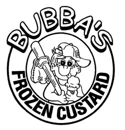 BUBBA'S FROZEN CUSTARD logo