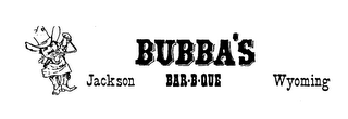 BUBBA'S JACKSON BAR-B-QUE WYOMING logo