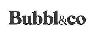 BUBBL&CO logo