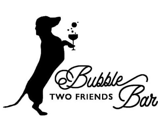 BUBBLE BAR TWO FRIENDS logo