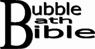 BUBBLE BATH BIBLE logo