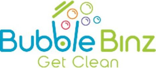 BUBBLE BINZ GET CLEAN logo