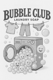 BUBBLE CLUB LAUNDRY SOAP logo