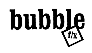 BUBBLE F/X logo