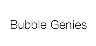 BUBBLE GENIES logo