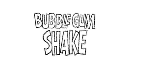 BUBBLE GUM SHAKE logo