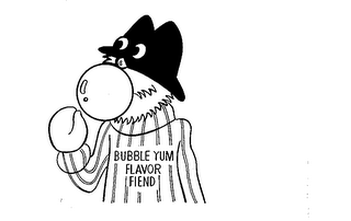 BUBBLE YUM FLAVOR FIEND logo