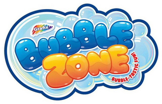 BUBBLE ZONE BUBBLE-TASTIC FUN! GRAFIX logo