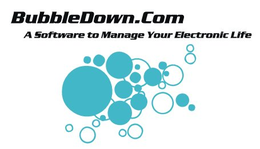 BUBBLEDOWN.COM A SOFTWARE TO MANAGE YOUR ELECTRONIC LIFE logo
