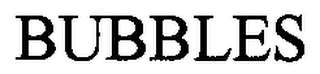 BUBBLES logo