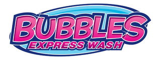 BUBBLES EXPRESS WASH logo