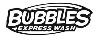 BUBBLES EXPRESS WASH logo