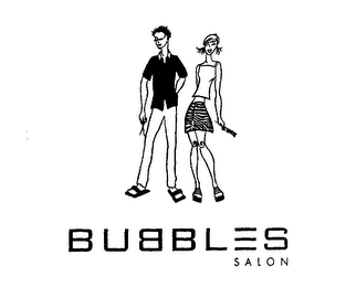 BUBBLES SALON logo