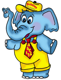 BUBBLES THE ELEPHANT ABC 123 logo