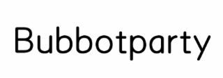 BUBBOTPARTY logo