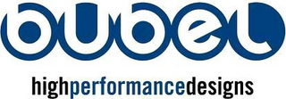 BUBEL HIGHPERFORMANCEDESIGNS logo