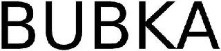 BUBKA logo