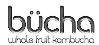 BUCHA WHOLE FRUIT KOMBUCHA logo