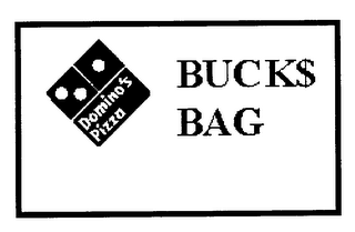 BUCK$ BAG DOMINO'S PIZZA logo