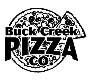 BUCK CREEK PIZZA CO. logo