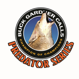 BUCK GARDNER CALLS CHAMPION OF CHAMPIONS PREDATOR SERIES logo